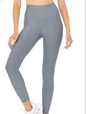 Alo 7/8 High-Waist Airlift Legging in Steel Blue